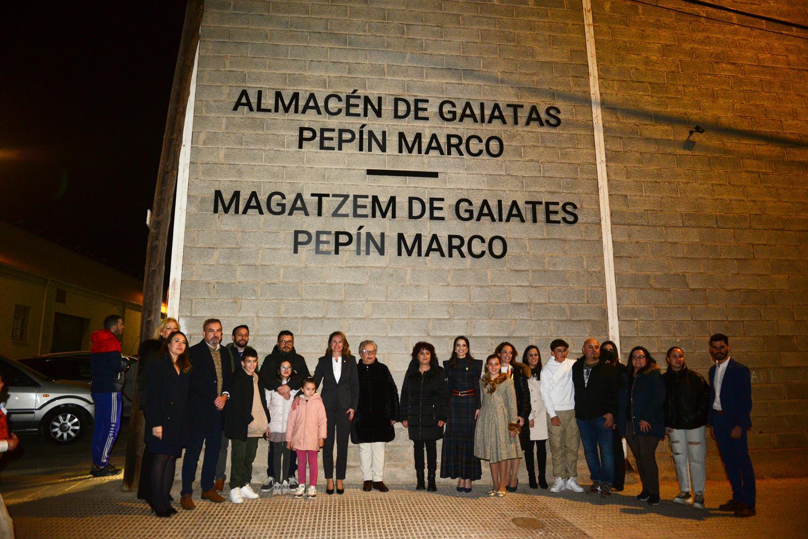 L'artista gaiater Pepín Marco dona nom des de hui al Magatzem de Gaiates