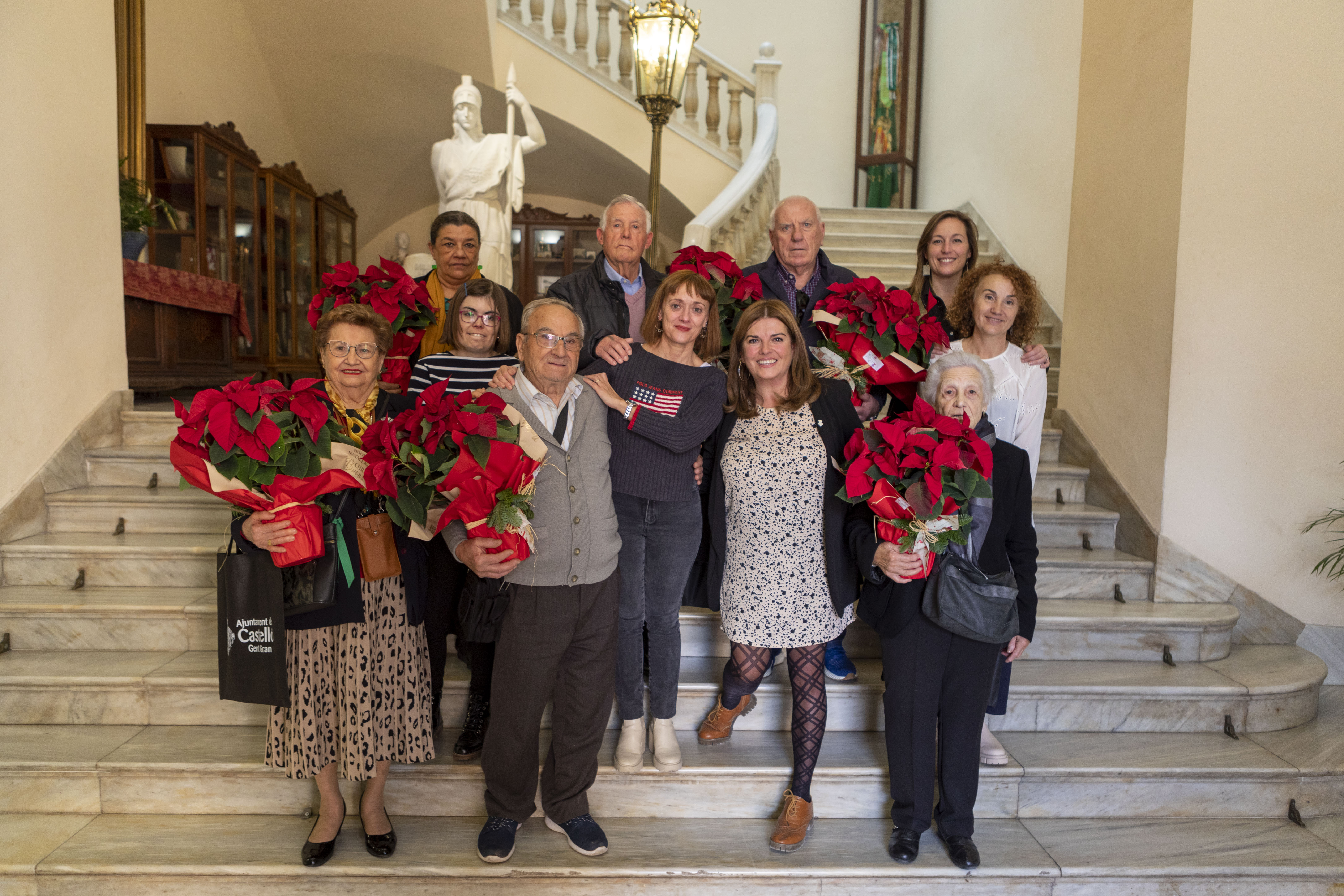 Castelló ret homenatge al grup de voluntariat de Gent Gran