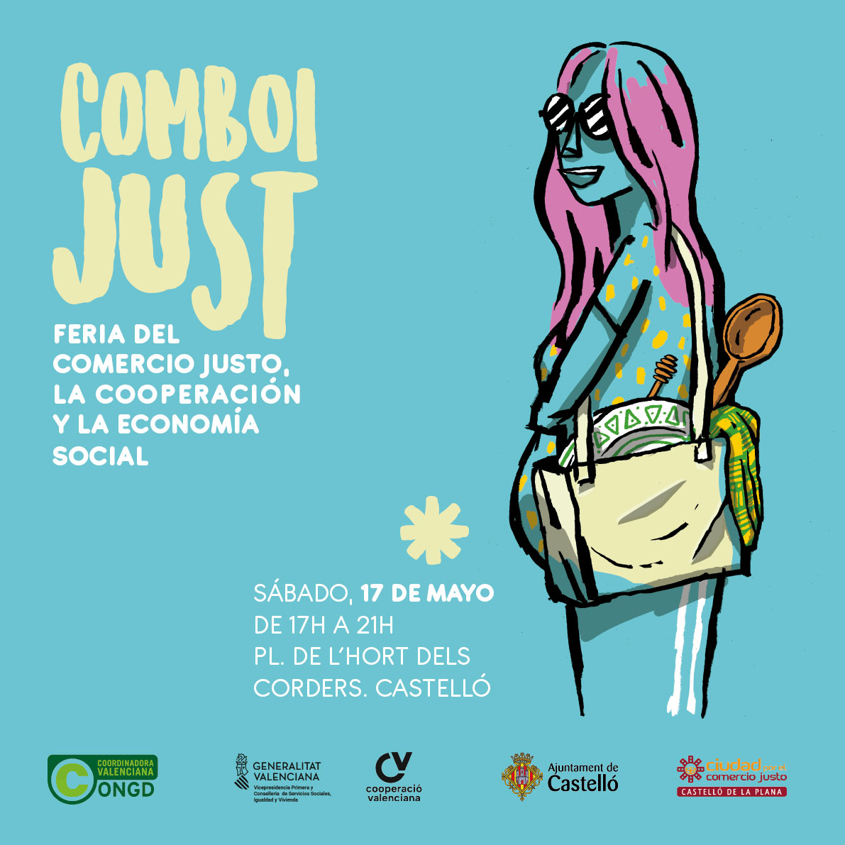 Feria del Comercio Justo, la cooperación al desarrollo y la economía social