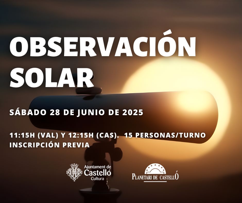Observación Solar 28-junio