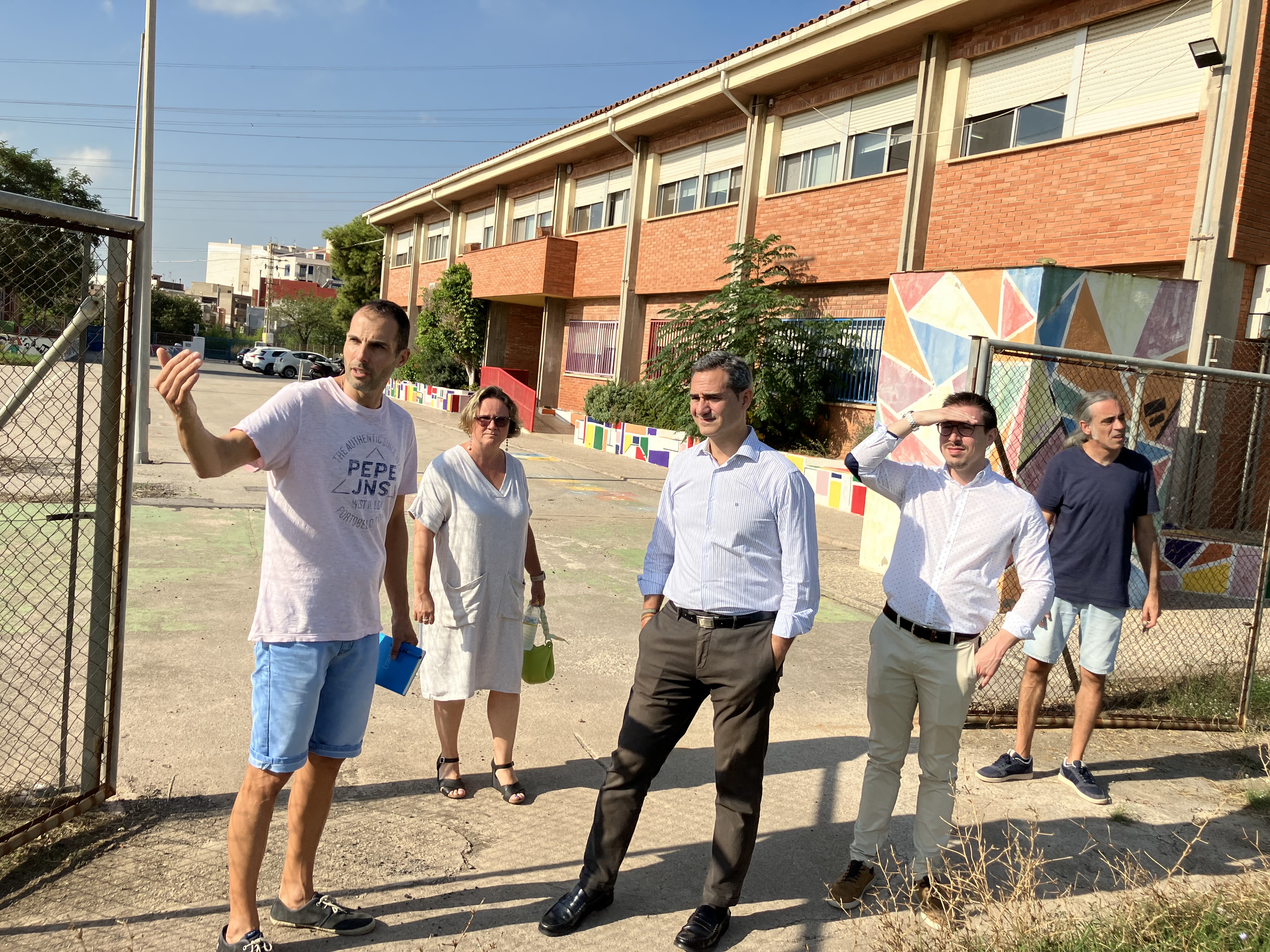 Ortolá i Vidal visiten el Barranquet per a millorar la seua situació